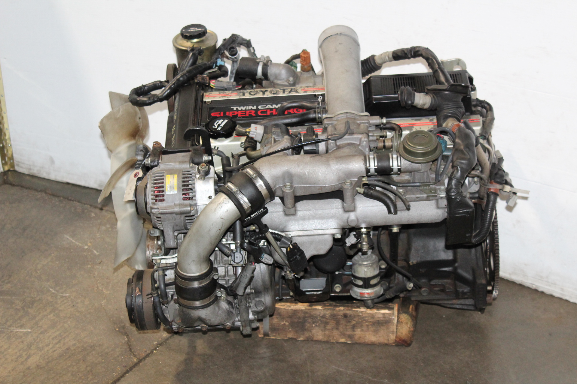 46935-IMG_0316 1986-1993 JDM TOYOTA SUPRA MK1 ENGINE 1G-GZE CROWN SUPERCHAGER - Image 1