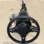JDM TOYOTA SUPRA 2JZ RARE NON SRS OEM STEERING WHEEL WITH COLUMN