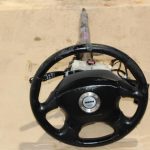 JDM SUBARU WRX IMPREZA STI STEERING WHELL WITH COLUMN